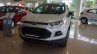 India-spec Ford EcoSport Black Edition headlamp, grille, bumper images