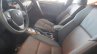 Toyota Corolla Altis X front seats