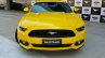 2016 Ford Mustang GT in India front yellow First Drive Review