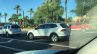 2016 VW Tiguan LWB rear three quarters left side spy shot