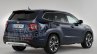 7-seat Dacia Duster (Renault Grand Duster) rear three quarters rendering