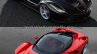 Ferrari LaFerrari Aperta (Spider) vs. Ferrari LaFerrari coupe front three quarters