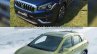 (Maruti) Suzuki S-Cross facelift vs Older model front three quarter Old vs New