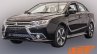 Mitsubishi Lancer facelift front quarter with revolutionary styling leaked