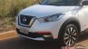 Nissan Kicks front fascia