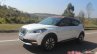 Nissan Kicks front three quarters in motion