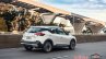 Nissan Kicks official image rear three quarters in motion