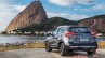 Nissan Kicks official image rear three quarters scenic view