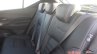 Nissan Kicks rear seats