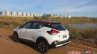 Nissan Kicks rear three quarters left side