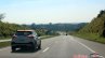 Nissan Kicks rear three quarters right side driving shot