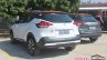 Nissan Kicks rear three quarters standstill