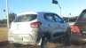 Renault Kwid rear three quarters spy shot