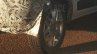 Renault Kwid wheel spy shot