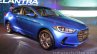 2016 Hyundai Elantra front three quarter blue launched in India