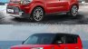 2016 Kia Soul (facelift) vs. 2014 Kia Soul front three quarters left side