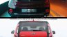 2016 Kia Soul (facelift) vs. 2014 Kia Soul rear