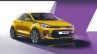 2017 Kia Rio front three quarters rendering