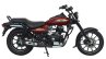 Bajaj Avenger Street 150 Cosmic Red side profile