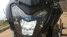 Bajaj Pulsar CS400's headlamp detailed in new spyshots