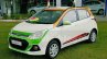 Hyundai Grand i10 Independence Day Edition front three quarter seen at dealership