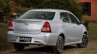 India-bound Toyota Etios Platinum (facelift) rear quarter revealed in Brazil