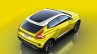 Lada XCODE Concept rear three quarters elevated view