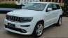 SRT Grand Cherokee front three quarter launched in India