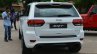 SRT Grand Cherokee rear quarter launched in India