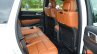 SRT Grand Cherokee rear seats launched in India