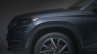 Skoda Kodiaq front fender rendering