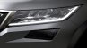 Skoda Kodiaq headlamp rendering