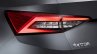 Skoda Kodiaq tail lamp rendering