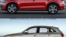 2017 Audi Q5 vs. 2013 Audi Q5 left side