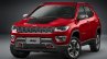 2017 Jeep Compass Trailhawk front quarter unveiled