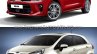 2017 Kia Rio vs. 2012 Kia Rio front three quarters