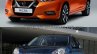 2017 Nissan Micra vs Old model front