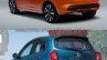 2017 Nissan Micra vs Old model rear quarter