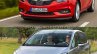 2017 Opel Zafira vs 2011 Opel Zafira front three quarter