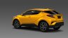 AU-spec 2017 Toyota C-HR rear three quarters left side