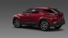 AU-spec 2017 Toyota C-HR rear three quarters