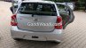 Toyota Etios Liva facelift rear India leaked