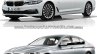 2017 BMW 5 Series vs 2014 BMW 5 Series front quarter