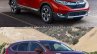 2017 Honda CR-V vs 2015 Honda CR-V front quarter