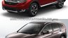 2017 Honda CR-V vs 2015 Honda CR-V front three quarter