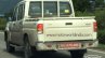 2017 Mahindra Scorpio Getaway (facelift) rear three quarters spy shot