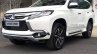 2017 Mitsubishi Shogun Sport front three quarters spy shot