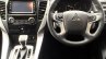 2017 Mitsubishi Shogun Sport interior dashboard driver side spy shot