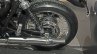 2017 Triumph Bonneville T100 rear wheel