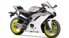 2017 Yamaha YZF-R6 Intensity White-Matte Silver front three quarters right side